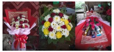 フィリピン：お誕生日の花束